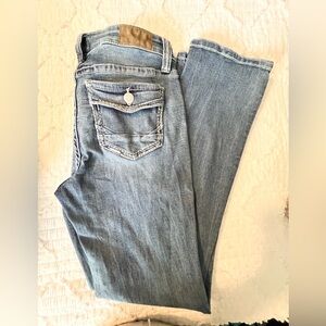 Straight leg jeans